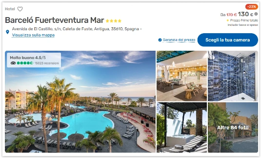 Vacanze, voli e hotel a Fuerteventura