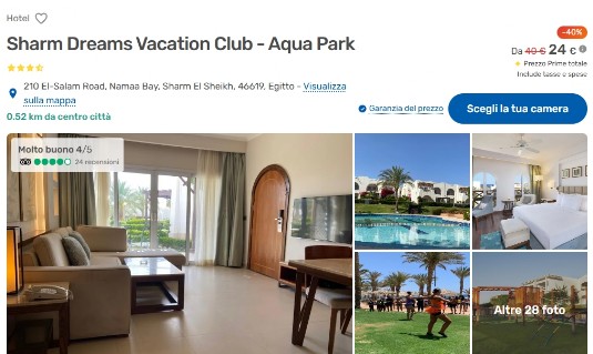 Vacanze, voli e hotel a Sharm El Sheikh