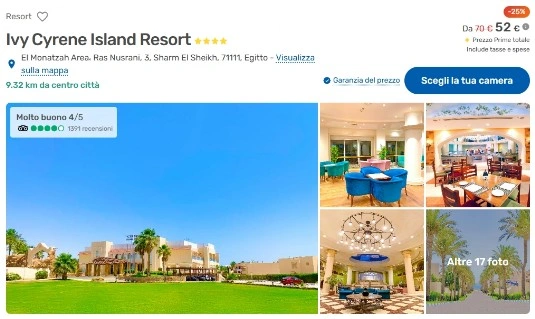 Vacanze, voli e hotel a Sharm El Sheikh