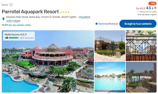 Vacanze, voli e hotel a Sharm El Sheikh