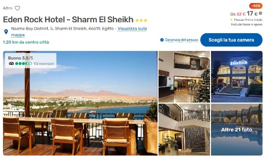 Vacanze, voli e hotel a Sharm El Sheikh