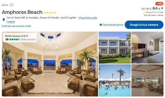 Vacanze, voli e hotel a Sharm El Sheikh