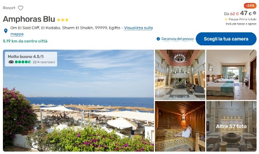 Vacanze, voli e hotel a Sharm El Sheikh