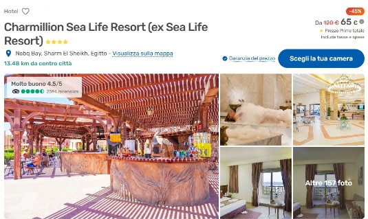 Vacanze, voli e hotel a Sharm El Sheikh