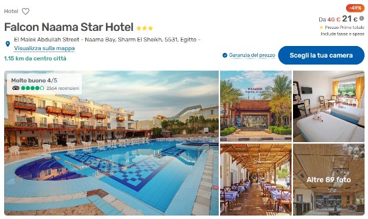 Vacanze, voli e hotel a Sharm El Sheikh