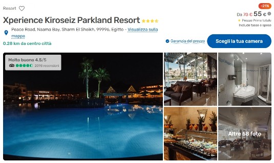 Vacanze, voli e hotel a Sharm El Sheikh