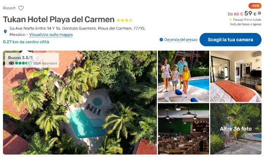 Vacanze, voli e hotel a Playa del Carmen Messico