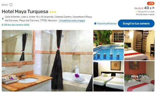 Vacanze, voli e hotel a Playa del Carmen Messico