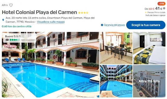 Vacanze, voli e hotel a Playa del Carmen Messico