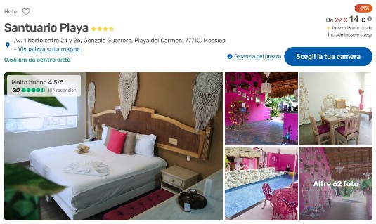 Vacanze, voli e hotel a Playa del Carmen Messico