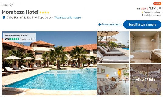 Vacanze, voli e hotel a  per Capo Verde